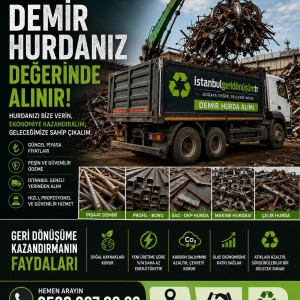 İstanbul Geri Dönüşüm | Hurda Alımı, Geri Dönüşüm ve Sıfır Atık Hizmetleri